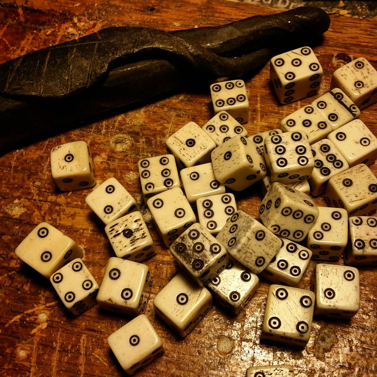 Handmade Bone Die