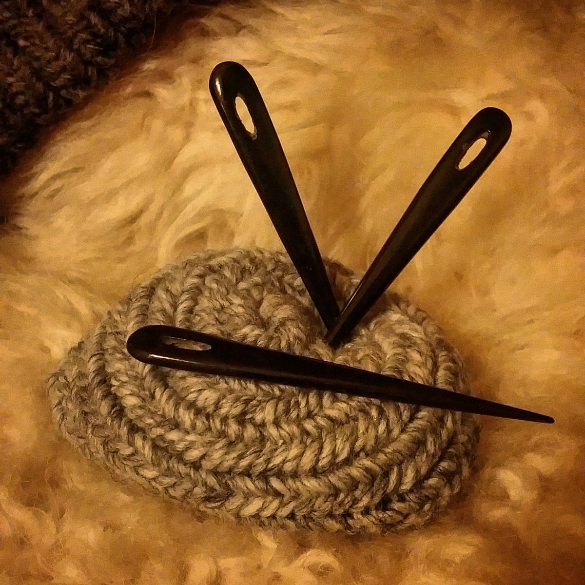 Horn Nalbinding Needle