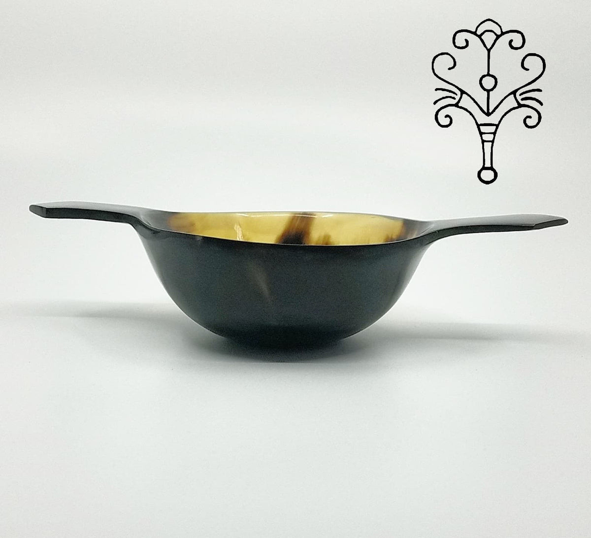 Horn Scottish Quaich