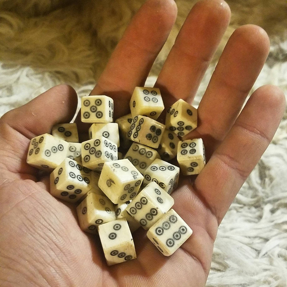 Handmade Bone Die